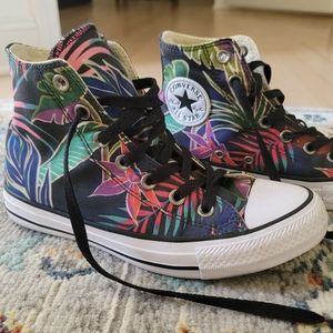 Converse Chuck Taylor All Star Highs in Botanical Print